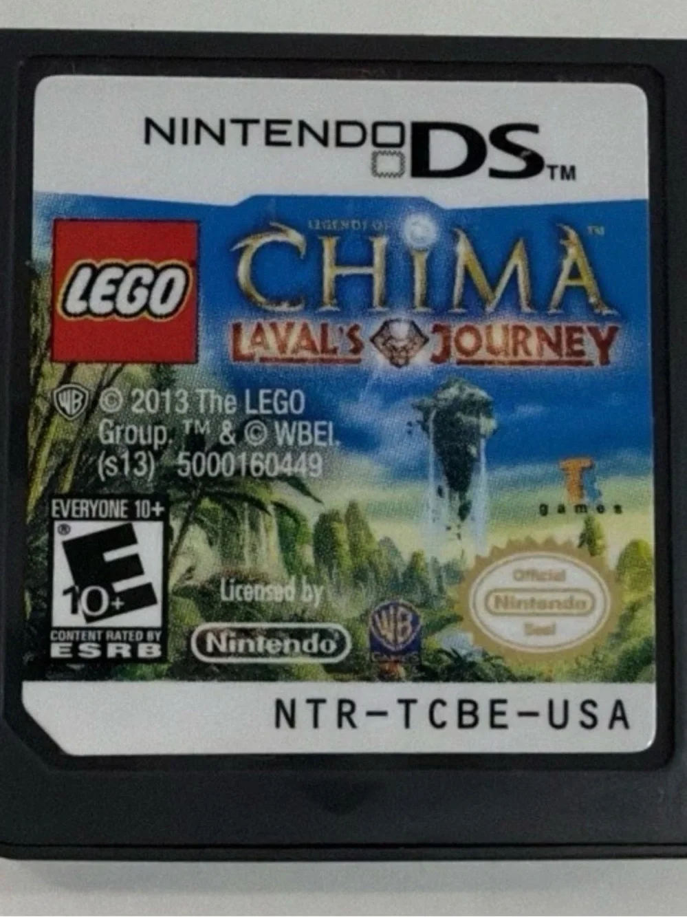 Nintendo DS 5 Game Lot LEGO Chima My Little Pony Tinker Bell Pirates Santa Claus